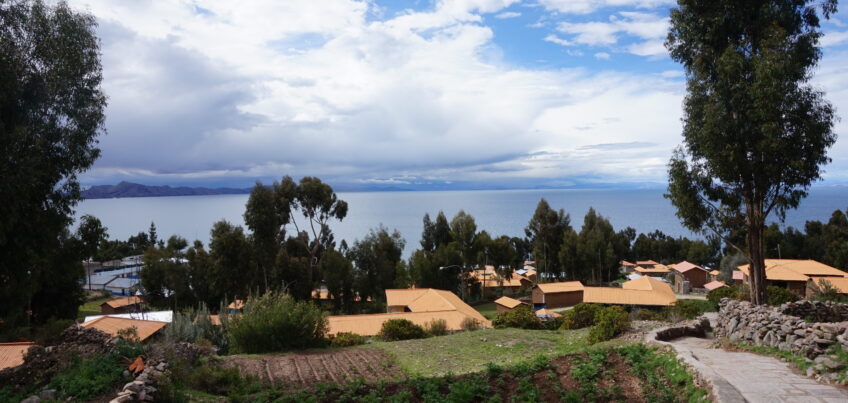 Lac Titicaca (du P&eacute;rou en Bolivie).